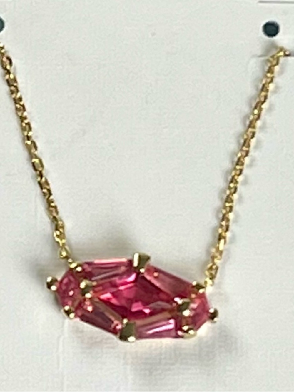 Kendra Scott Lindy Rae Elisa Gold Short Pendant Necklace - Picture 5 of 7